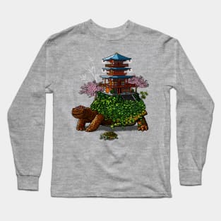 Temple of the turtles Long Sleeve T-Shirt